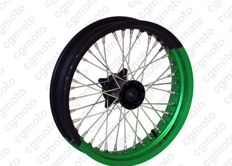 Roue Supermotard KAWASAKI Alpina Jante complète piecesmoto net