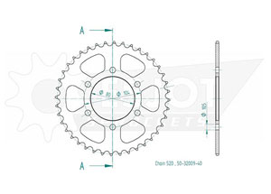 Kit chaine Kawasaki Zxr 400