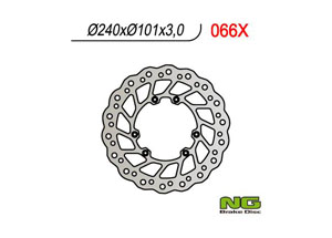 Disque de frein petale avant fixe pour HM CRE250, 450, Honda CRF250R, 450R