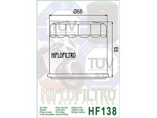 Filtre à huile Hiflofiltro HF138