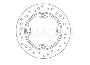 Disque de Frein Wave Honda DIS1267W Ø220mm