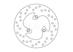 Disque de Frein Derbi DIS5002 Ø180mm