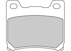 Plaquette de frein Organique Eco-Friction Route