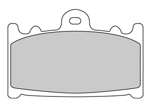 Plaquette de frein Organique Eco-Friction Route