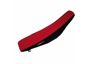 Housse de selle HONDA CRF 250L 2013-2020 TOP RED- SIDE BLACK (M116-2RB)