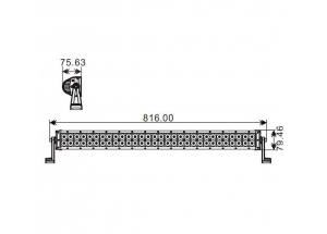 Projecteur 60 LED Quad 180 W