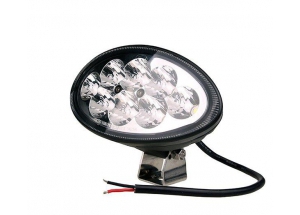 Projecteur Ovale 8 LED 24W