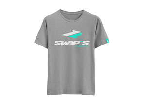 T-Shirt Gris Homme SWAPS