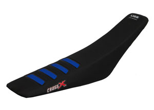 Housse de selle SHERCO SE-R SEF-R 2012 - 2016 UGS COLOR WAVE BLACK-BLUE (UFM1100-2BBL)