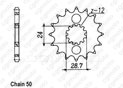 Pignon Zr 1100 Zephir 91-97