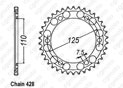 Couronne Gilera 125 Cougar