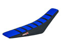 Housse de selle SHERCO SE-R SEF-R 17-20 TOP BLUE- SIDE BLACK-STRIPES BLACK (M1101-3BLBB)