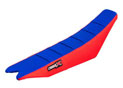 Housse de selle BETA RR-RS 2006-2009 TOP BLUE- SIDE RED-STRIPES BLUE (M910-3BLRBL)