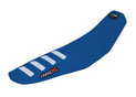 Housse de selle TM MX-EN FI 250 450 530 2015-2020 UGS COLOR WAVE BLUE-WHITE (UFM1012-2BLW)